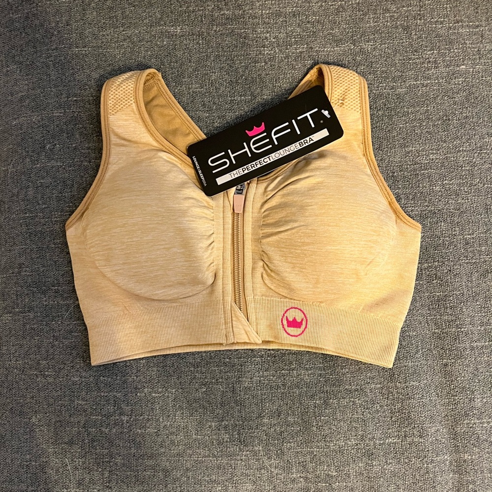 SHEFIT The Perfect Lounge Bra Nude S&M